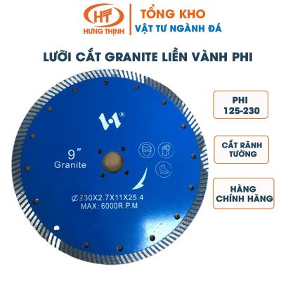 lưỡi cắt liền vành