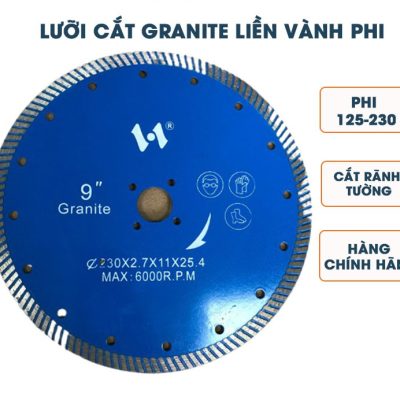 lưỡi cắt liền vành