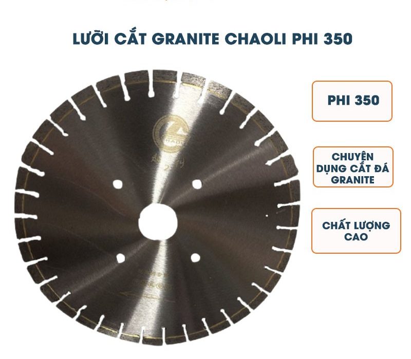 lưỡi cắt chaoli phi 350