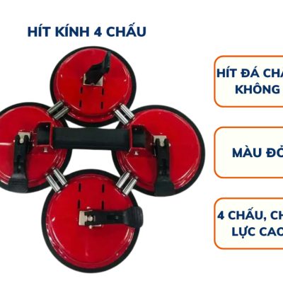 Hít kính 4 chấu