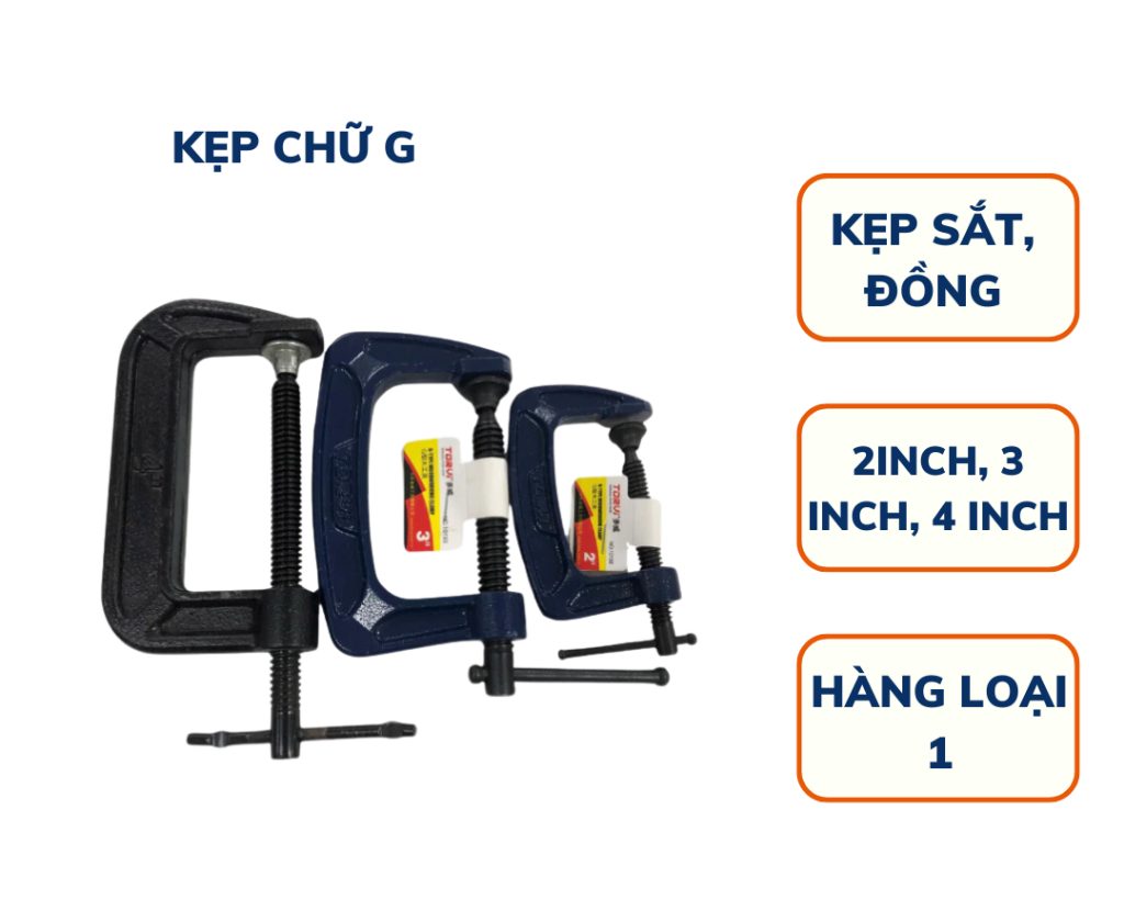 kẹp chữ g