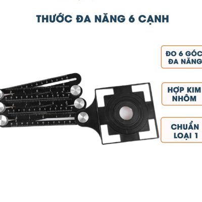 thước đa năng 6 cạnh