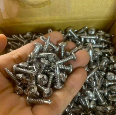 Vít tự khoan Inox 401 đầu tròn chất lượng cao