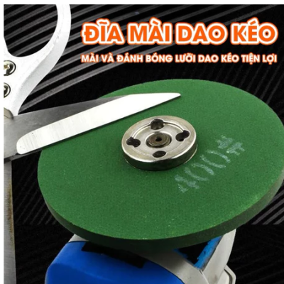 Đá mài sắc bén giúp phục hồi lưỡi dao