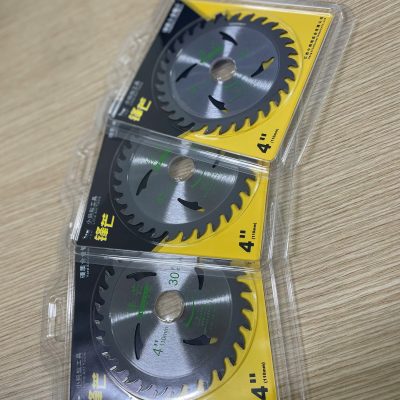 Bao bì sản phẩm lưỡi cắt gỗ XMY, tem nhãn rõ ràng